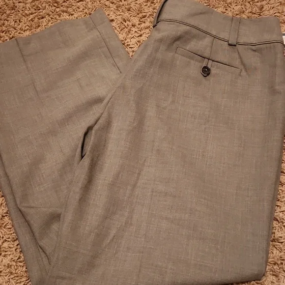 NWT Apt. 9 Heather Taupe Trousers Size 16 Short - Picture 5 of 9